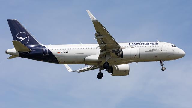 D-AINK:Airbus A320:Lufthansa